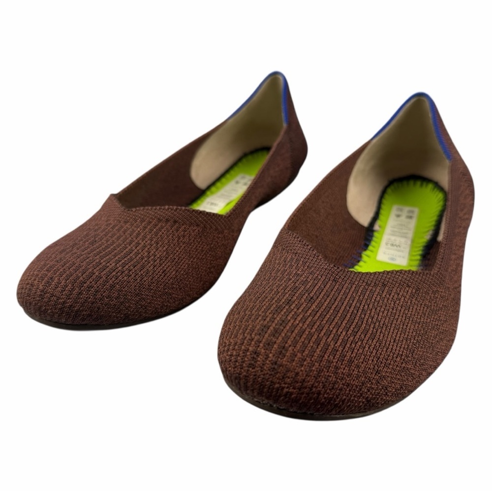 Rothy’s Women’s Truffle Python Round Toe Ballet F… - image 5